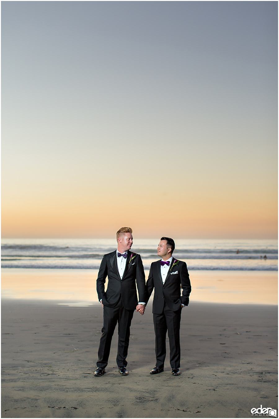 Scripps Seaside Forum sunset portraits.