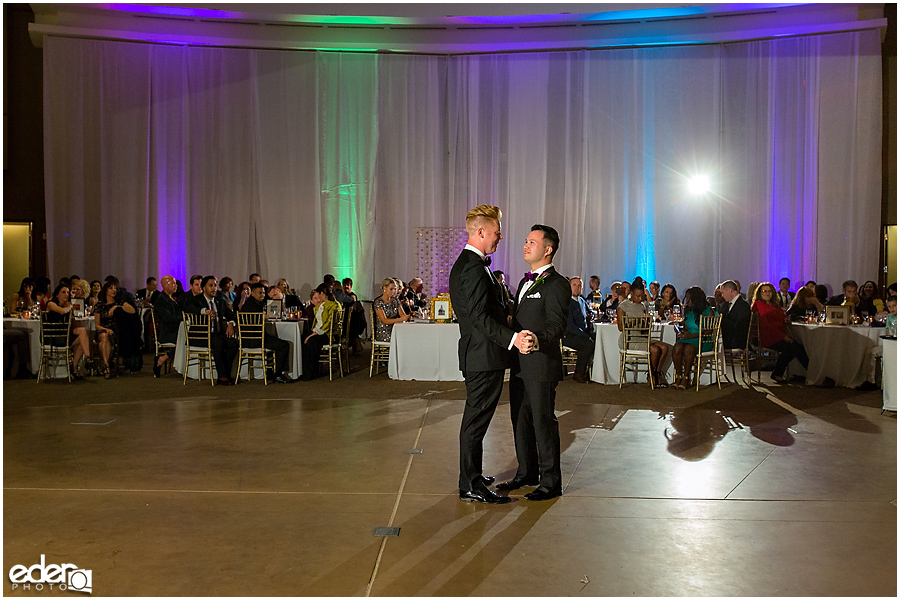 Scripps Seaside Forum first dance.