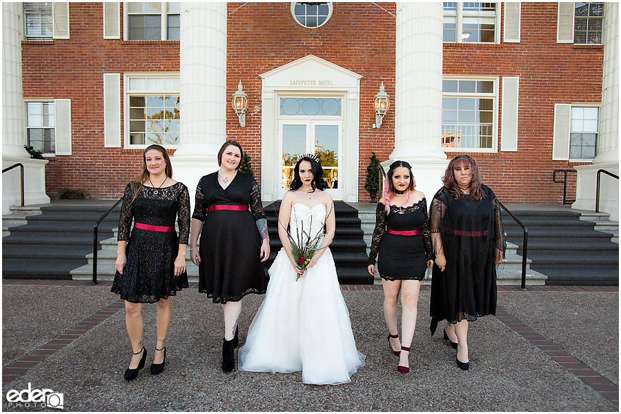 Bridesmaids at The Lafayette Hotel