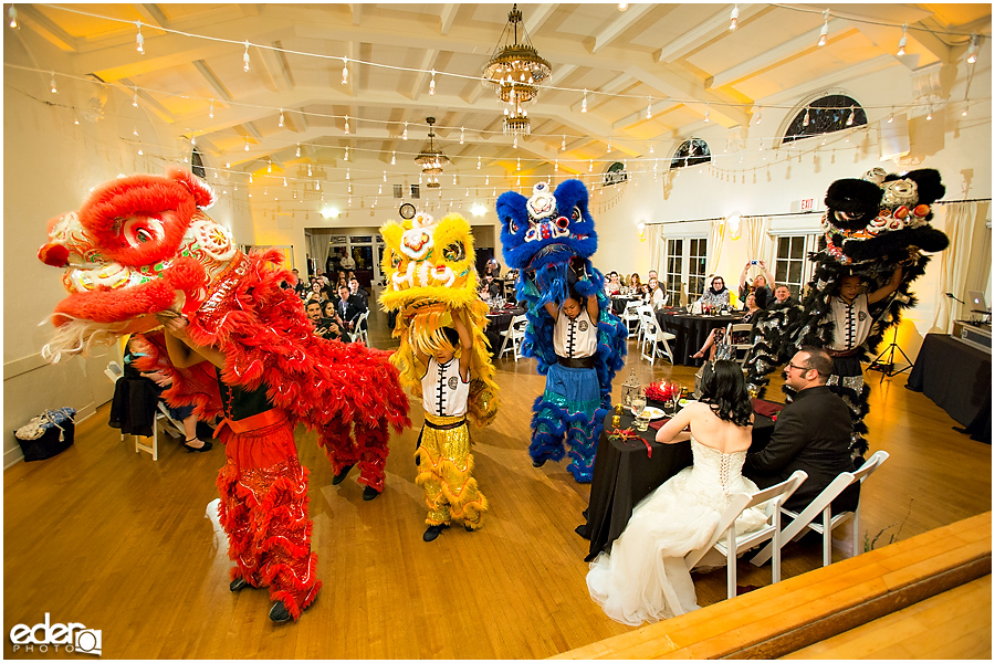 Traditional Dragon Dancers at The Thursday Club