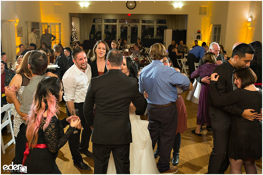 Dancing during wedding