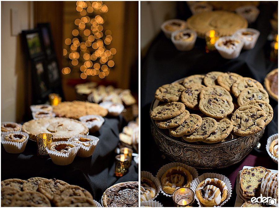 Dessert station for wedding