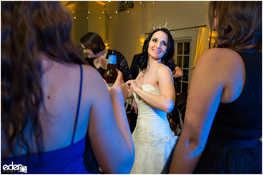 Bride on dance floor at Thursday Club