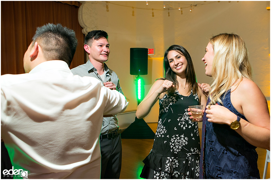 Dancing at Thursday Club Wedding