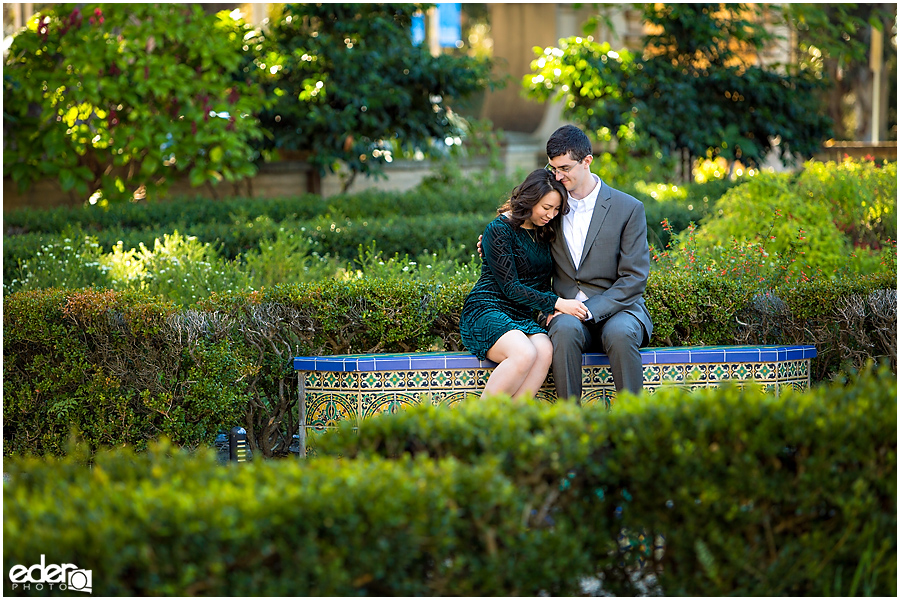 Balboa Park Garden Wedding Photos