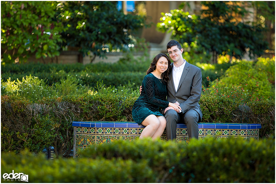 Balboa Park Garden Wedding Photos