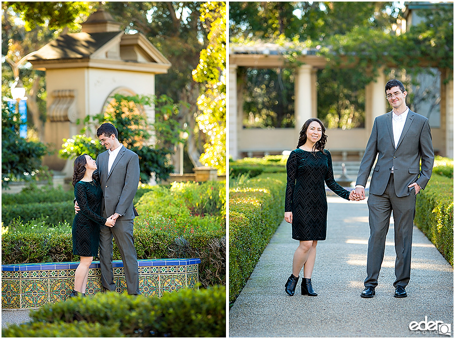 Balboa Park Garden Wedding Photos