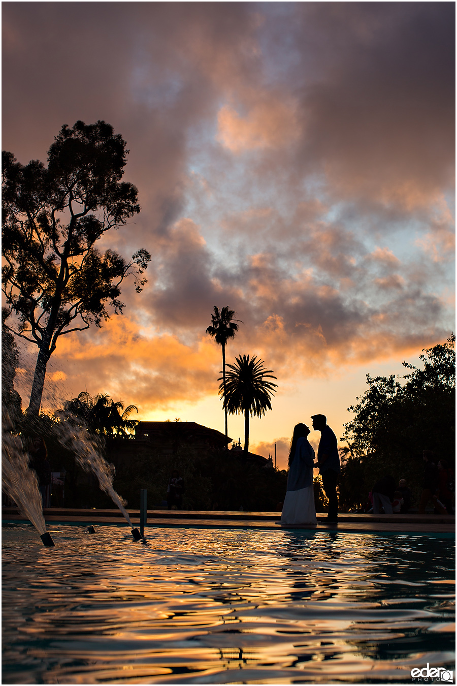 Sunset photo of Balboa Park