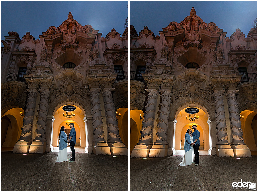 Balboa Park engagement session