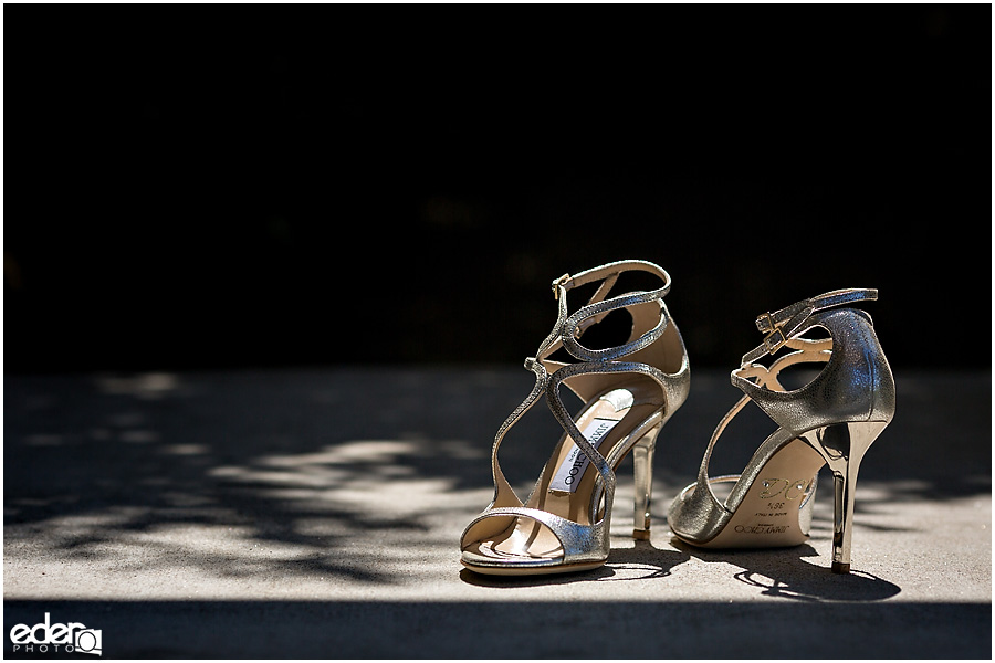 Jimmy Choo Lang Glittered Strappy Sandal