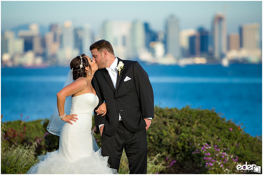 San Diego city Skyline wedding