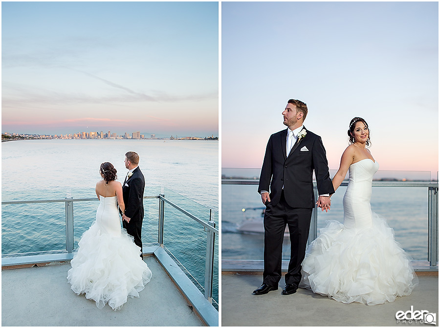 Sunset couple portraits for Tom Ham's Lighthouse Wedding Photography