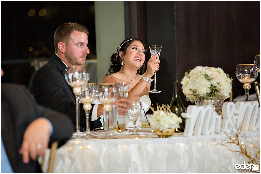 Toasts for for Tom Ham's Lighthouse Wedding Photography