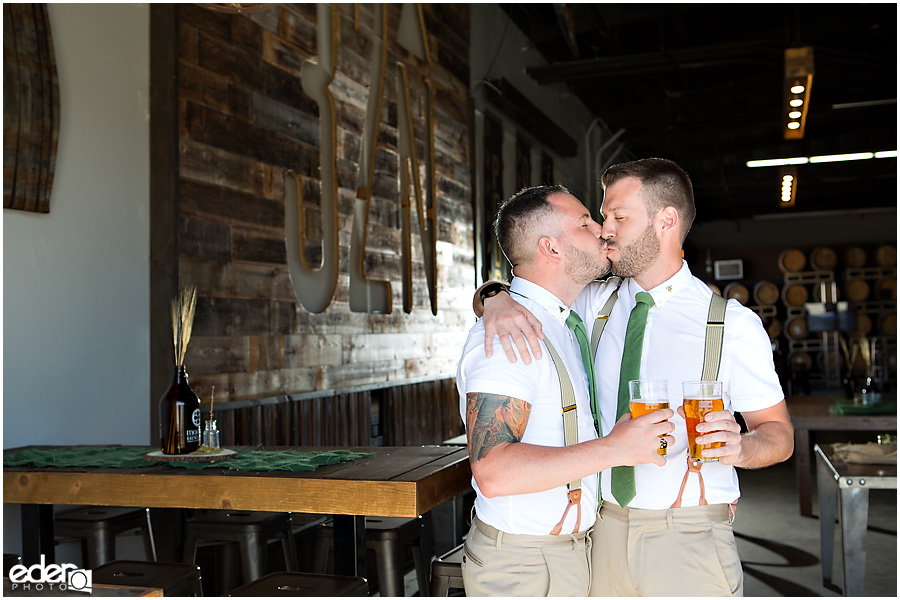 Brewery Wedding Portraits