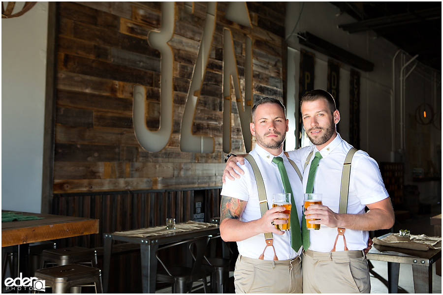 Brewery Wedding Portraits