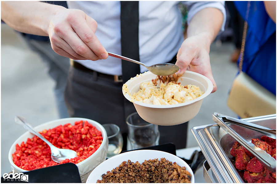 Mac and Cheese station