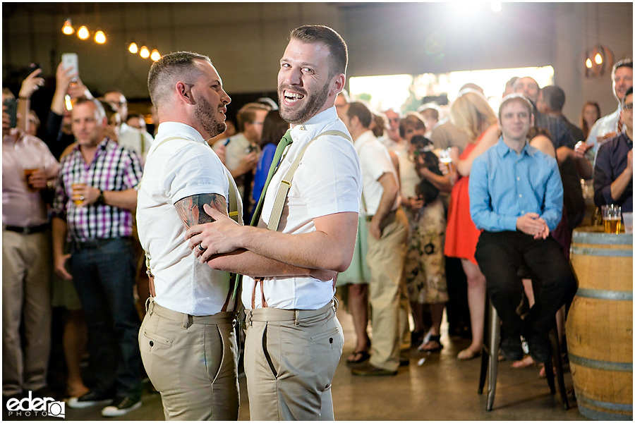 First dance at 32 North wedding reception