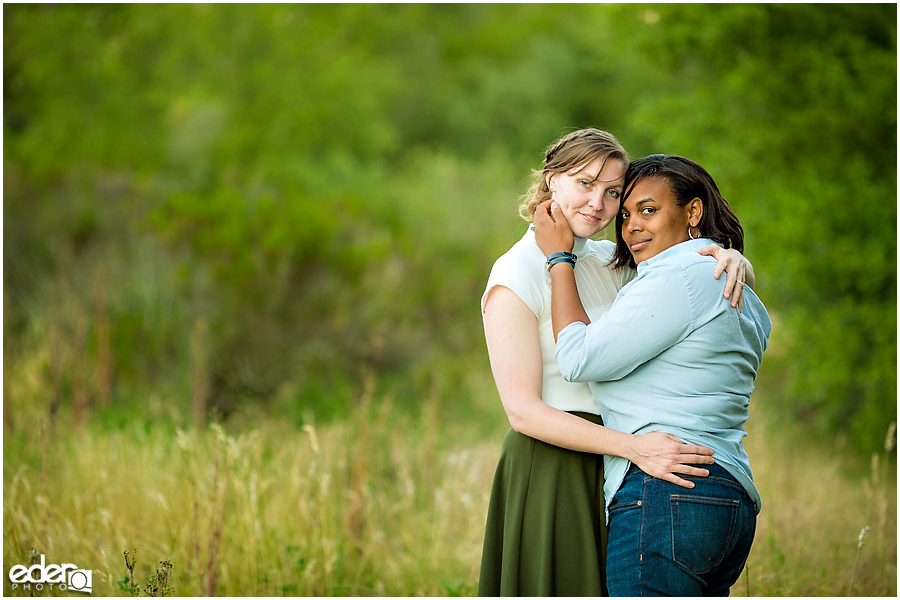 Rustic engagement session in San Diego