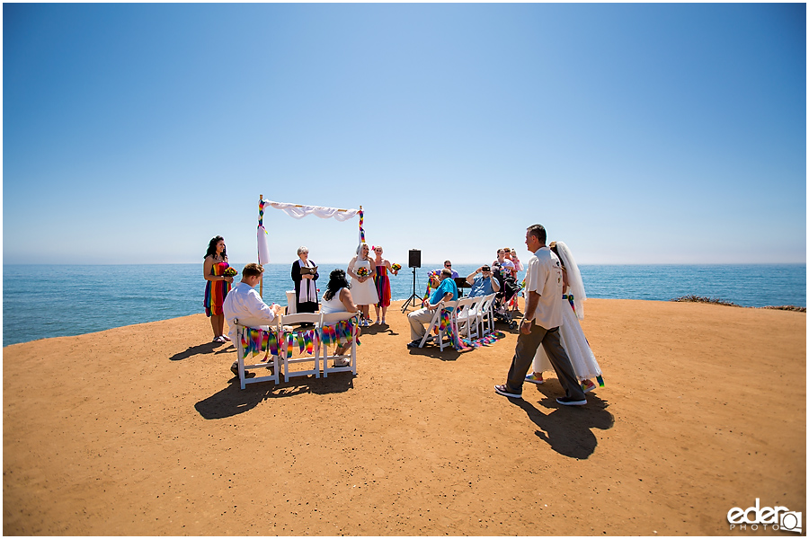 Sunset cliffs wedding in San Diego, CA