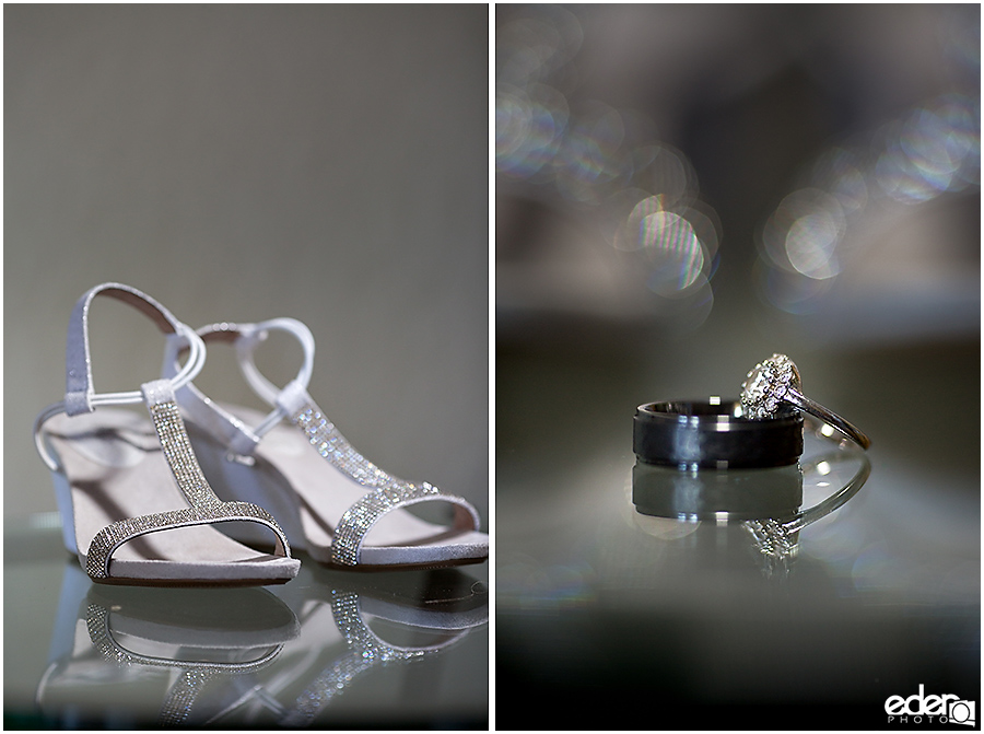 Wedding Prep Photos - shoes and rings