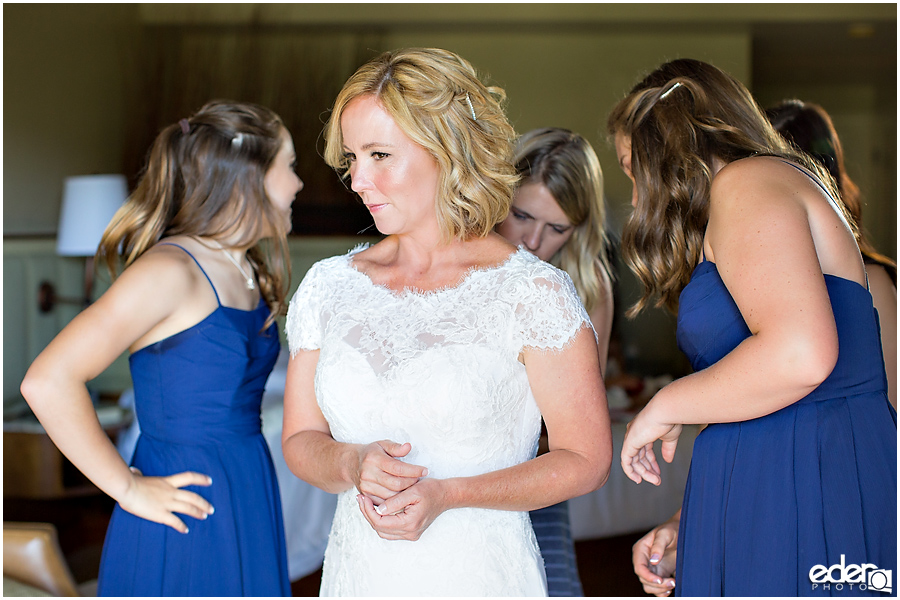 Rancho Bernardo Wedding Prep Photos - bride and bridesmaids