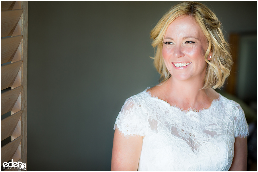 Rancho Bernardo Wedding Prep Photos - bride portraits