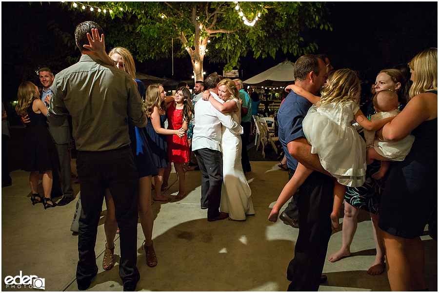 Rancho Bernardo Winery Wedding Reception Dancing