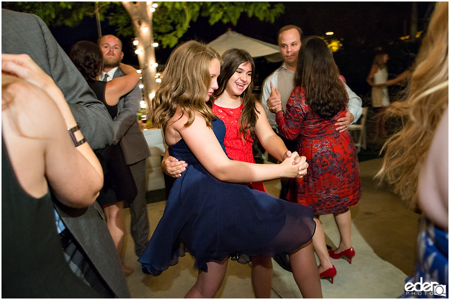 Rancho Bernardo Winery Wedding Reception Dancing