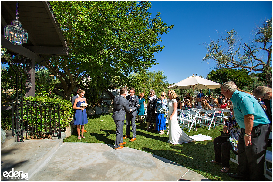 Rancho Bernardo Winery Wedding Wedding Ceremony processional