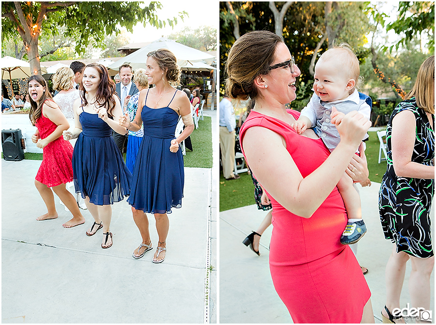 Rancho Bernardo Winery Wedding Reception toasts