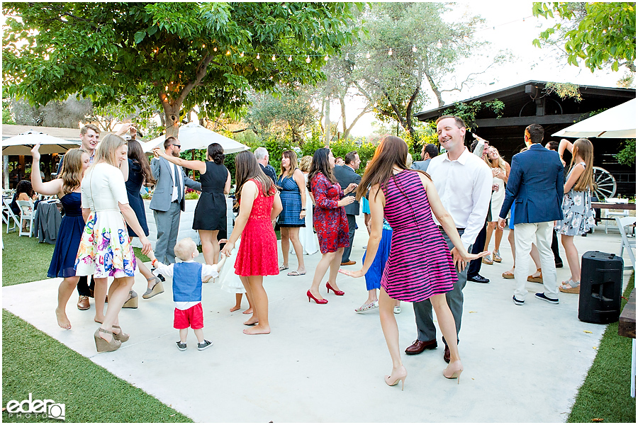 Rancho Bernardo Winery Wedding Reception toasts