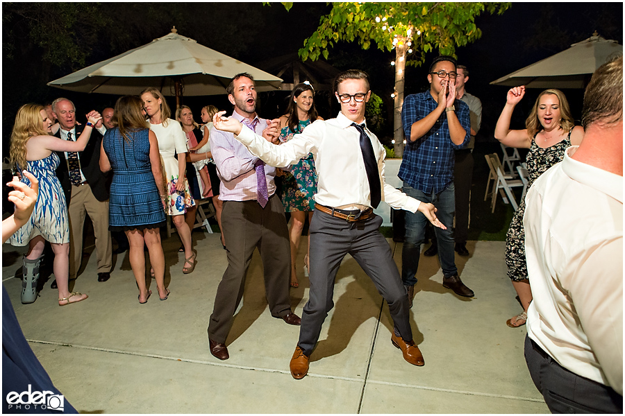 Rancho Bernardo Winery Wedding Reception Dancing