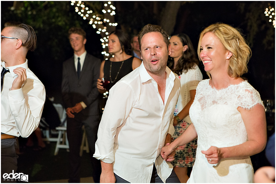 Rancho Bernardo Winery Wedding Reception Dancing