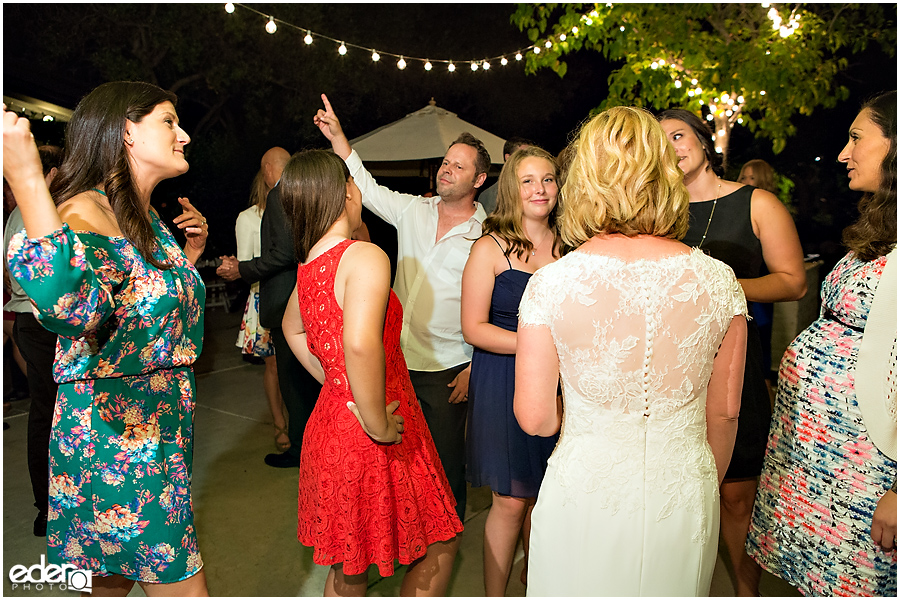 Rancho Bernardo Winery Wedding Reception Dancing