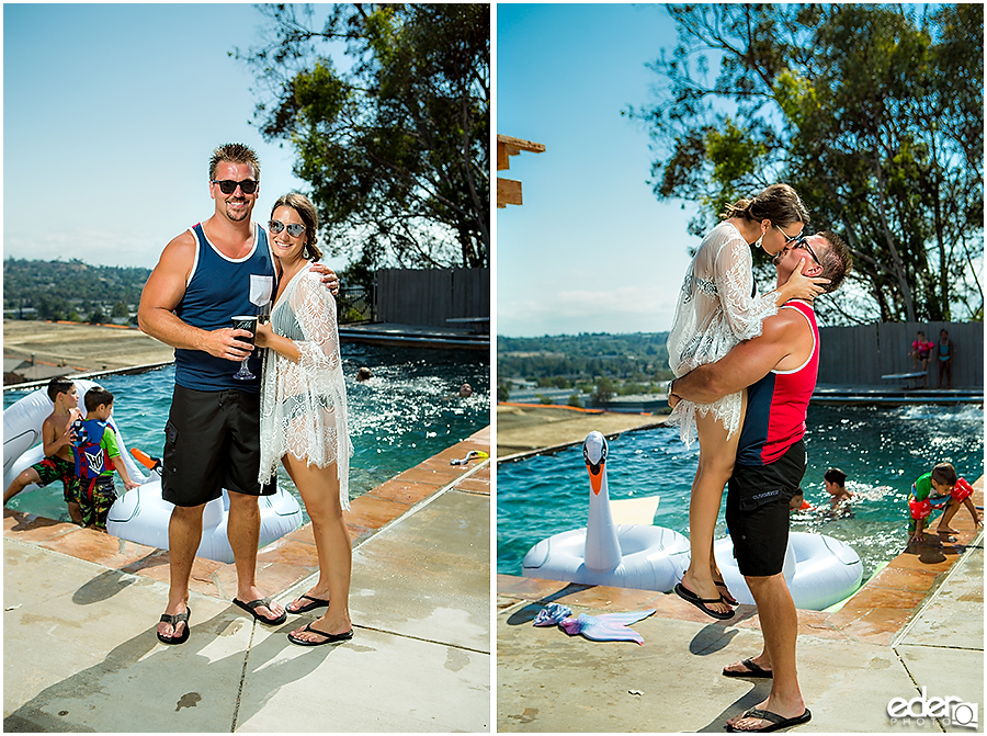 Pool Party Wedding