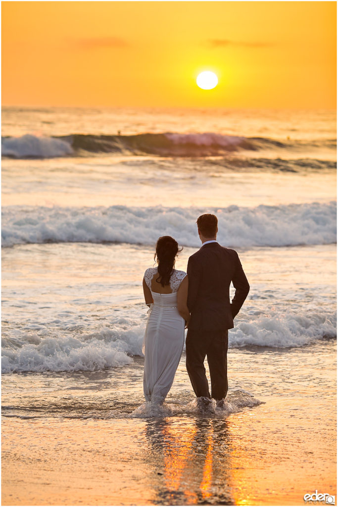 Sunset Trash The Dress Session