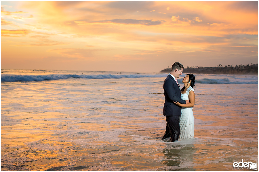 Best Trash The Dress sunset photos