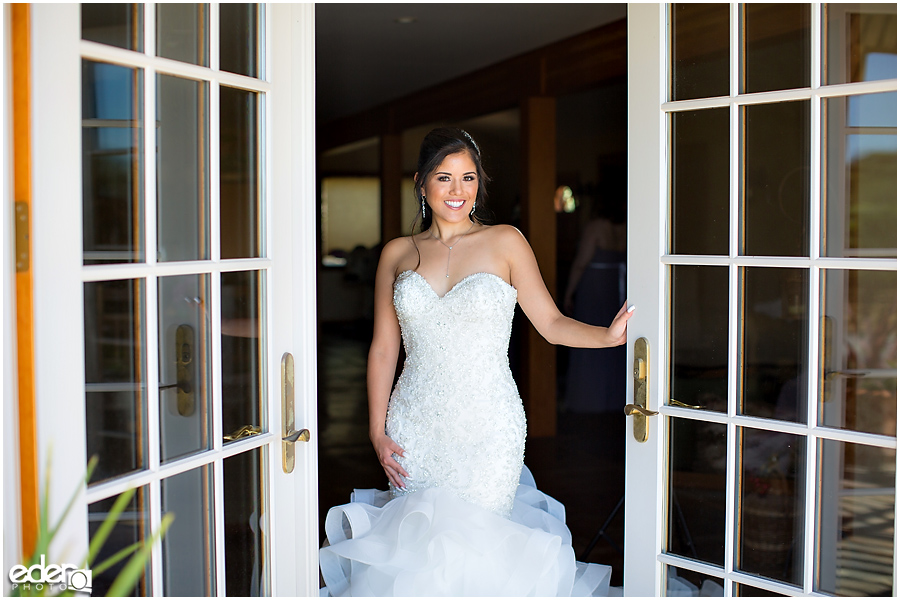 Vineyard Wedding bride portraits