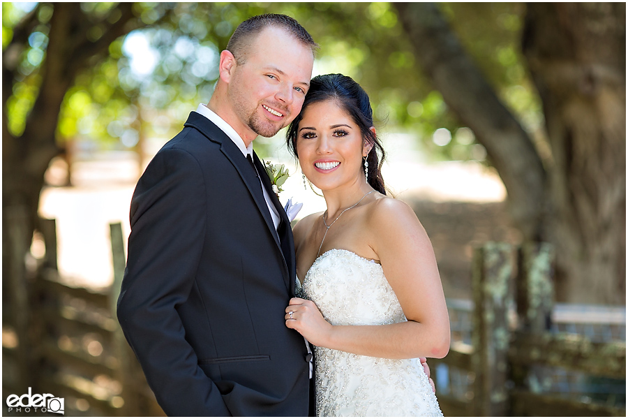 Vineyard Wedding bride and groom portraits.