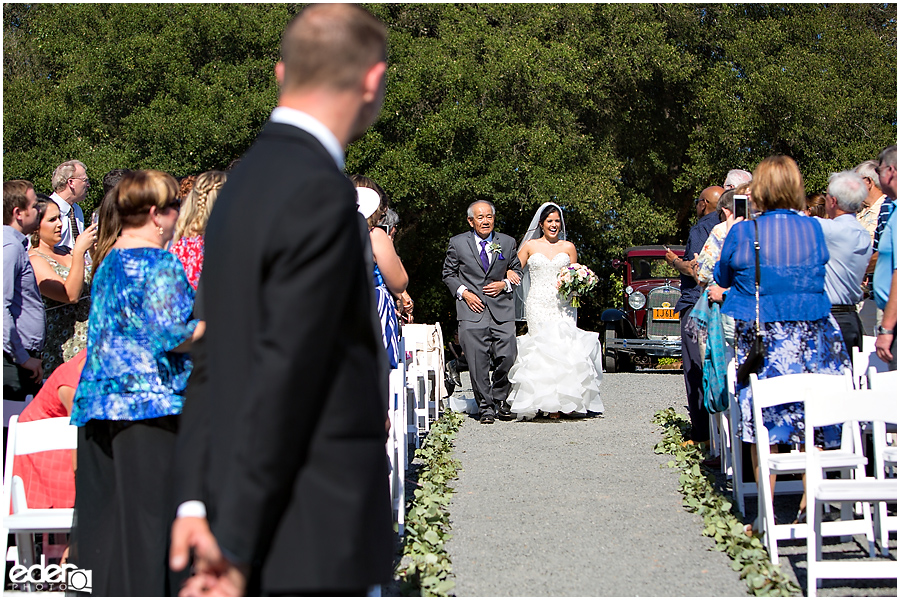 Vineyard Wedding Ceremony.