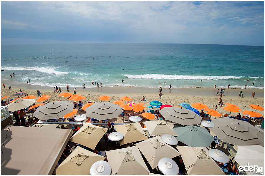 Laguna Beach Wedding - Suite at Pacific Edge Hotel.