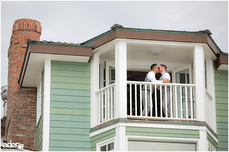 Laguna Beach Wedding - Suite at Pacific Edge Hotel.