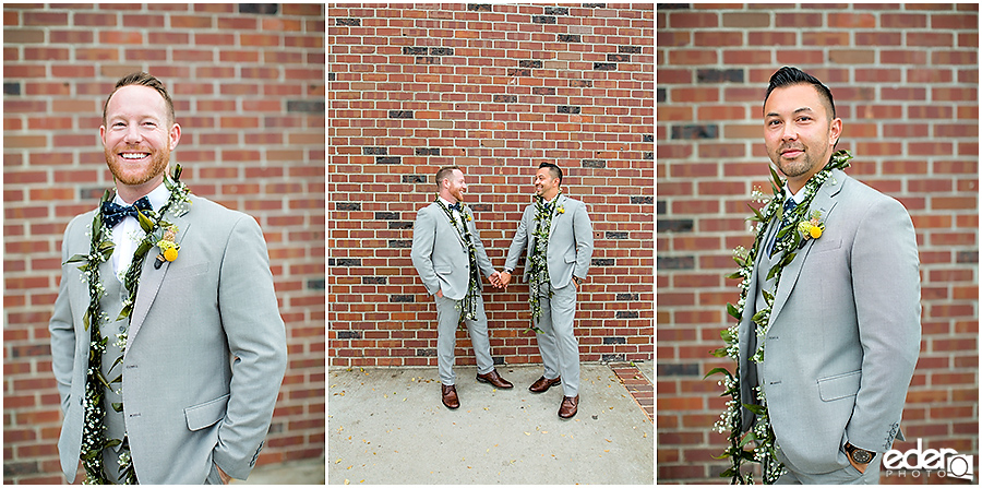 Laguna Beach Wedding ceremony at Occasions - couple portraits