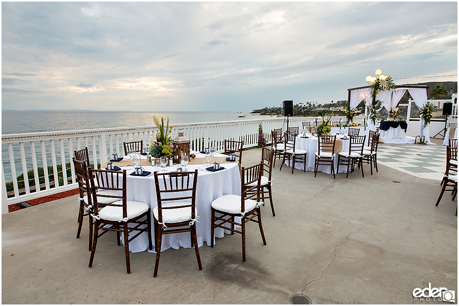 Laguna Beach Wedding at Occasions - reception details