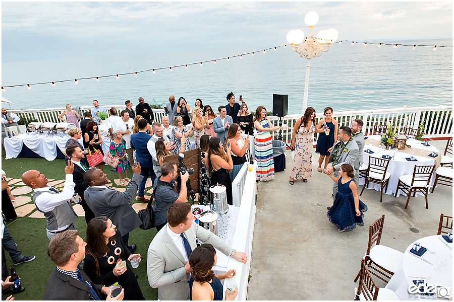 Laguna Beach Wedding at Occasions - grand entrance