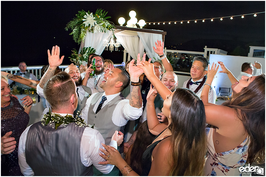 Laguna Beach Wedding at Occasions - reception dancing