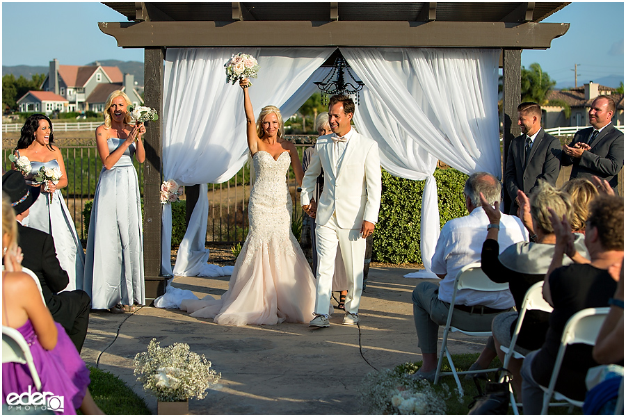 Private Estate Wedding Ceremony: celebration