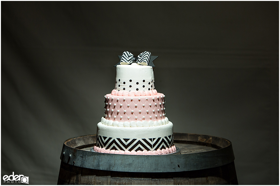 Private Estate Wedding cake photo