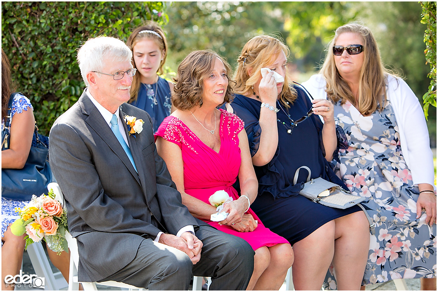 The Thursday Club Wedding - parents crying