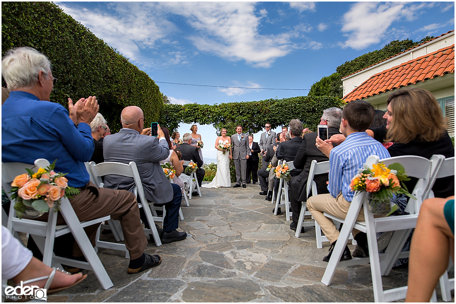 The Thursday Club Wedding - end of ceremony